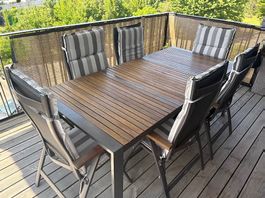 Gartengarnitur komplett - perfekt für Terrasse & Garten