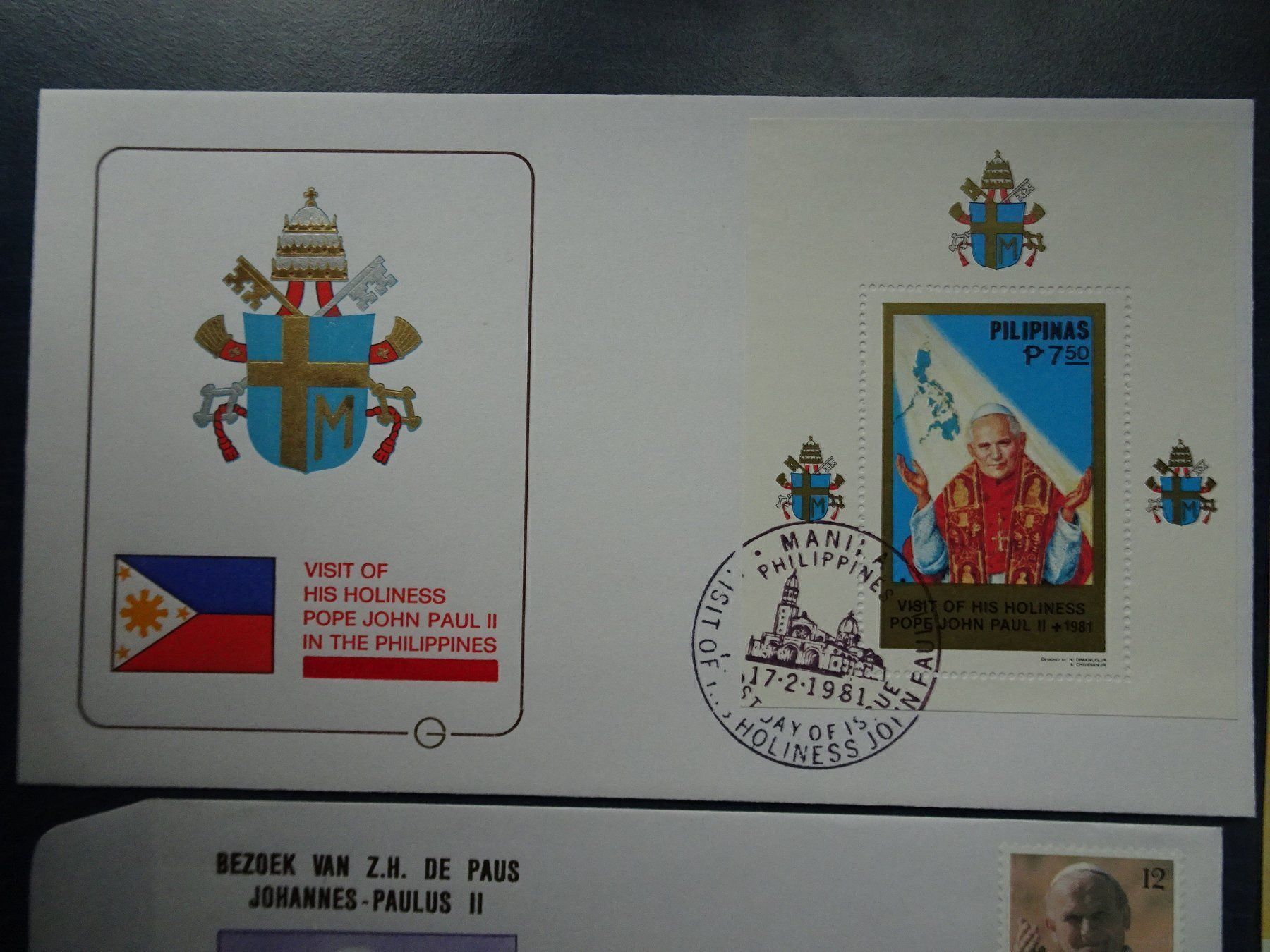 Alle Briefmarken: 1981-1987 Besuche Pabst Paul ll – Neu (gemäss Beschreibung) aus Aadorf von Chnorli-Furz 1