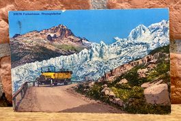 1923 - FURKASTRASSE & Rhonegletscher mit Postauto