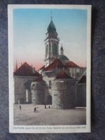 Alte Ansichtskarte SOLOTHURN Basler Tor St Ursenturm