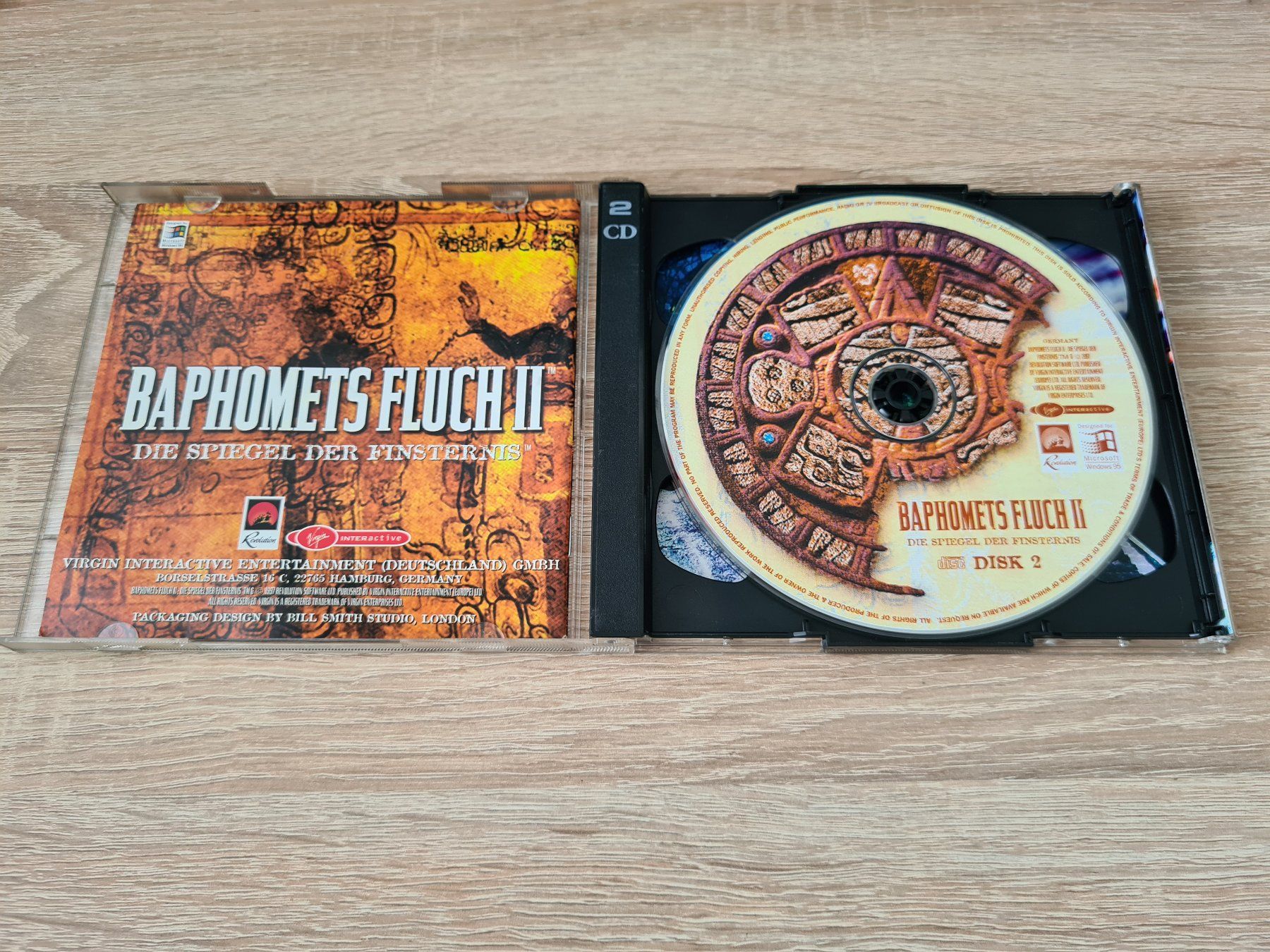 Spiele: Baphomets Fluch II 2 (2 CD) (German) - PC – Gebraucht aus Carouge GE von Franllo 2