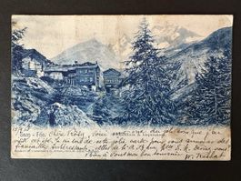 Schweiz - AK Saas Fee 1918