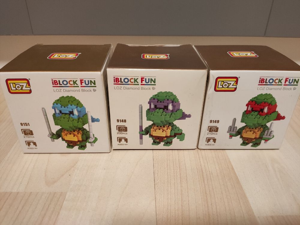 3x Mini Lego Ninja Turtles Sets (Neu (gemäss Beschreibung)) in Zürich ...