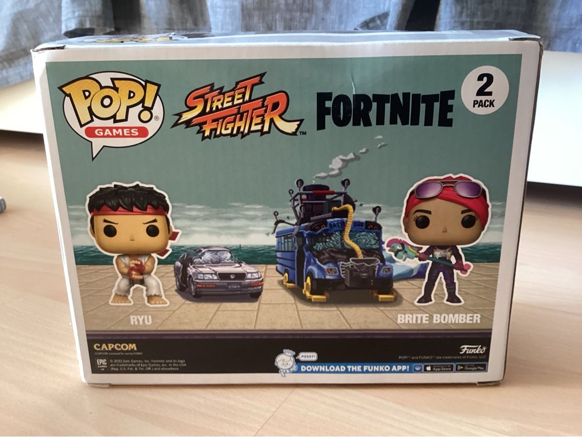 Funko Statuette: Funko Pop! Ryu & Brite Bomber 2 Pack – Usato da Lussy-sur-Morges venduto da vel_rm7p 1