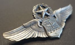 US Air Force Master Navigator Badge / Navigator Abzeichen
