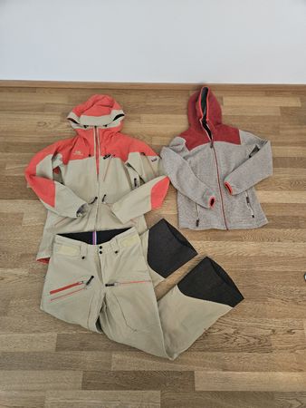 Skijacke und Skihose inkl. Unterjacke von Elevanate Grösse S