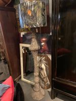Muschel Stehlampe mit Schirm | LIQUIDATIONSVERKAUF