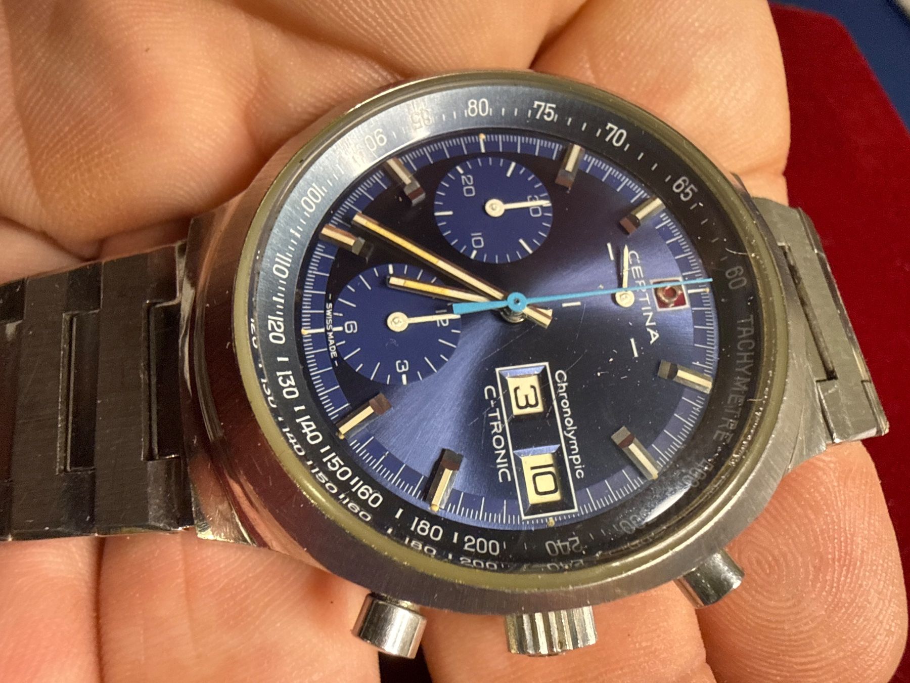 Certina Uhren: Certina C-Tronic Chronolympic 38 mm – Gebraucht aus Pfeffingen von Allhandelklgwatches 1
