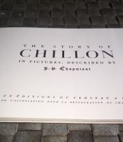 LIVRE SUR CHATEAU DE CHILLON
