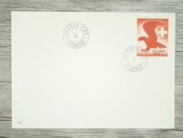 TR78 Enveloppe + Timbre Suisse 1939/40 Feldpost