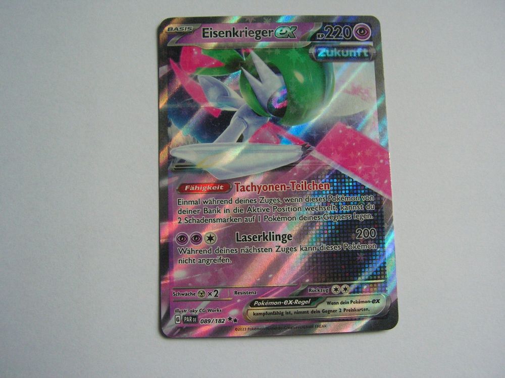 Cardicuno Pokémon Karte Iron Hands Ex - Near Mint, Deutsch