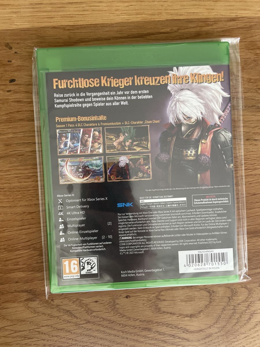 Giochi: Samurai Shodown Special Edition Xbox Series/One – Usato da Hagendorn venduto da masterchieff 1