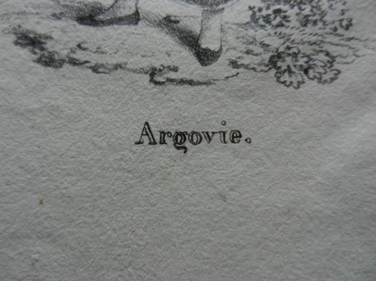 Gravures: Aargauer Tracht – D'occasion à Risch par Rischli15 3