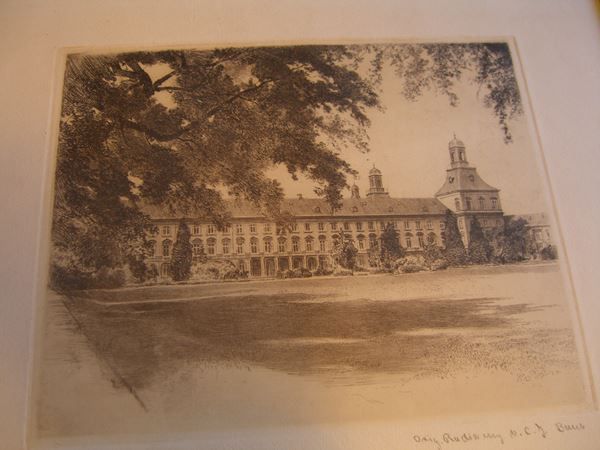 Foto & Immagini: Original Radierung d.Uni Bonn /C.J.Bauer – Usato da Winterthur venduto da Gaia 3