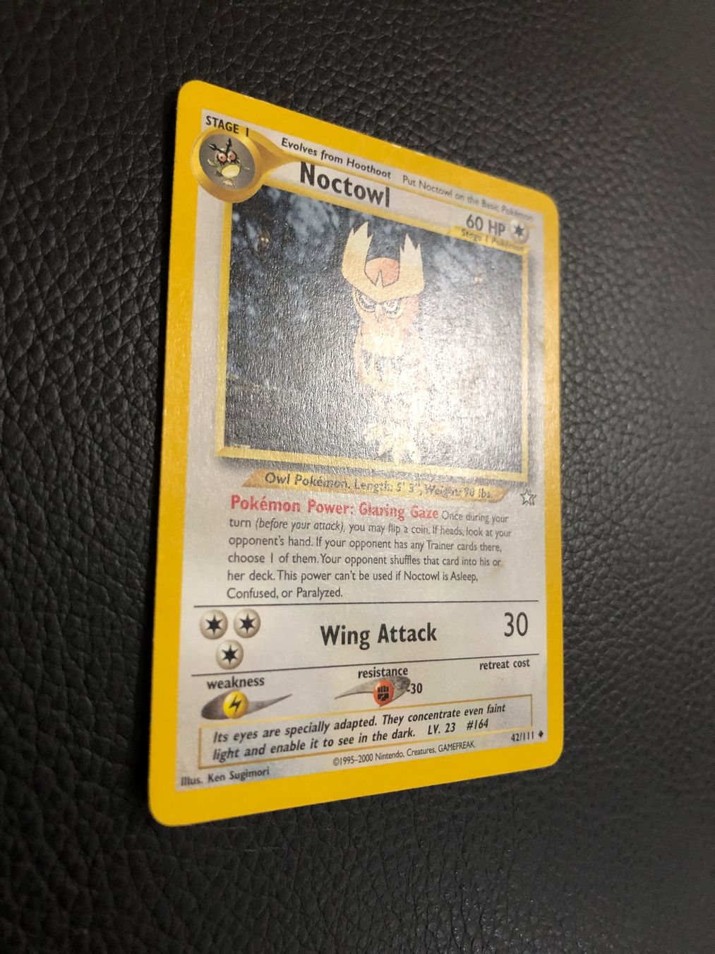 Pokémon Carte collezionabili: Neo Genesis Noctowl 42/111 Ab 1 – Usato da Paradiso venduto da Pkmn10 1
