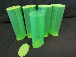 Tupperware Vorratsdosen Set 5 Stück grün gebraucht