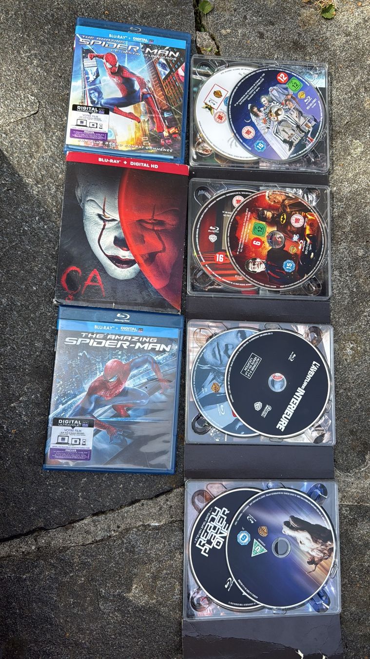 Tutti i DVDs: Lot Films Blu Ray plus lecteur BD Philips – Usato da St imier venduto da sav_bjf9 8