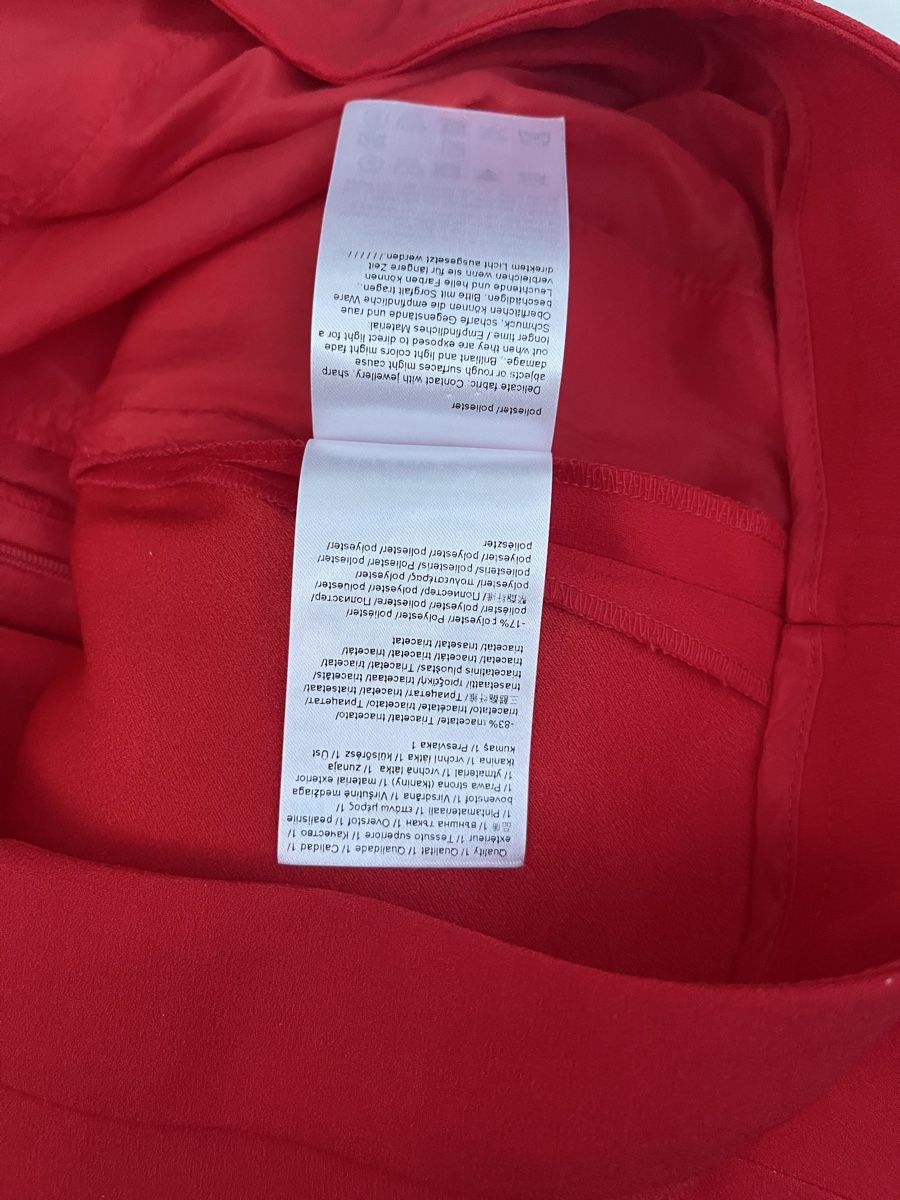 Escada Pantalons: ESCADA Stoffhose Gr. 40 Rot – Neuf (Voir description) à Weisslingen par Spiegelbild0 6