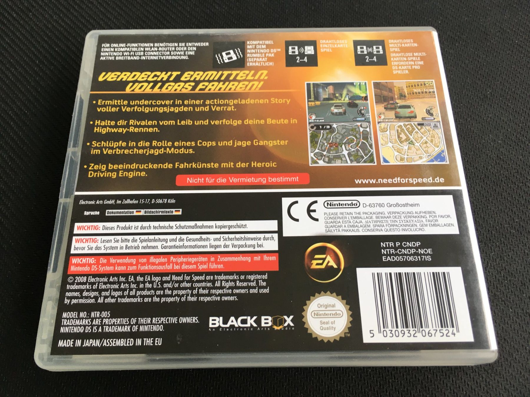 Nintendo Giochi: Need for Speed Undercover - Nintendo DS – Usato da St.Gallen venduto da sjosjo 1
