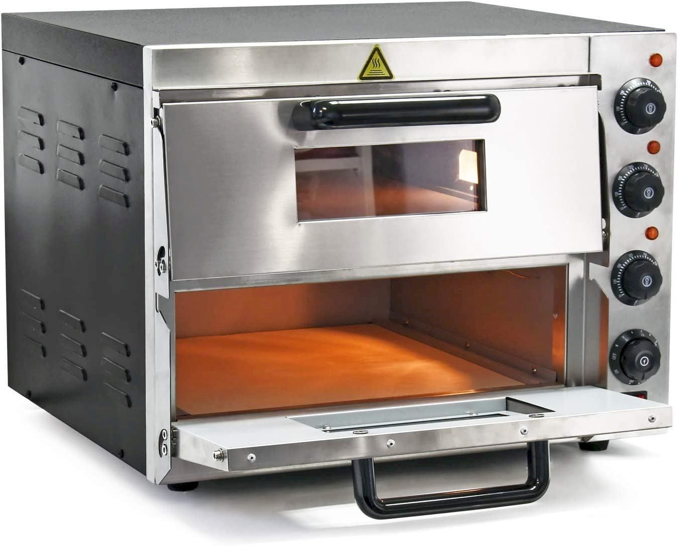 Sonstiges für die Gastronomie & Hotel: WilTec 2-Etagen Pizza-Backofen 3000W – Neu und originalverpackt aus Bottighofen von zaap 2