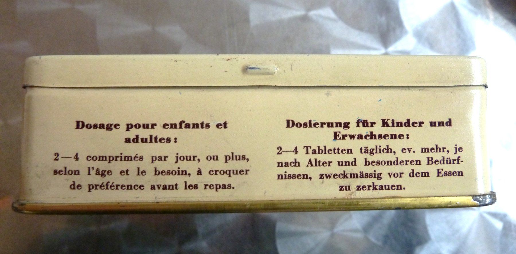 Barattoli: Antike Blechdose Roche, Basel – Usato da Bern venduto da Kustom 3