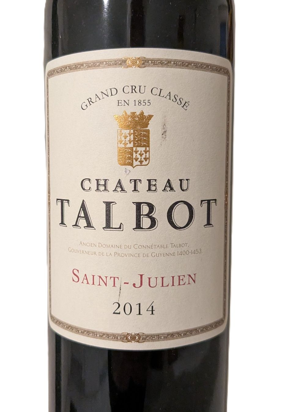 Vino: Château Talbot 2014 – Nuovo (secondo la descrizione) da Giffers venduto da agu25 1