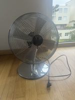 Tischventilator Chrom.