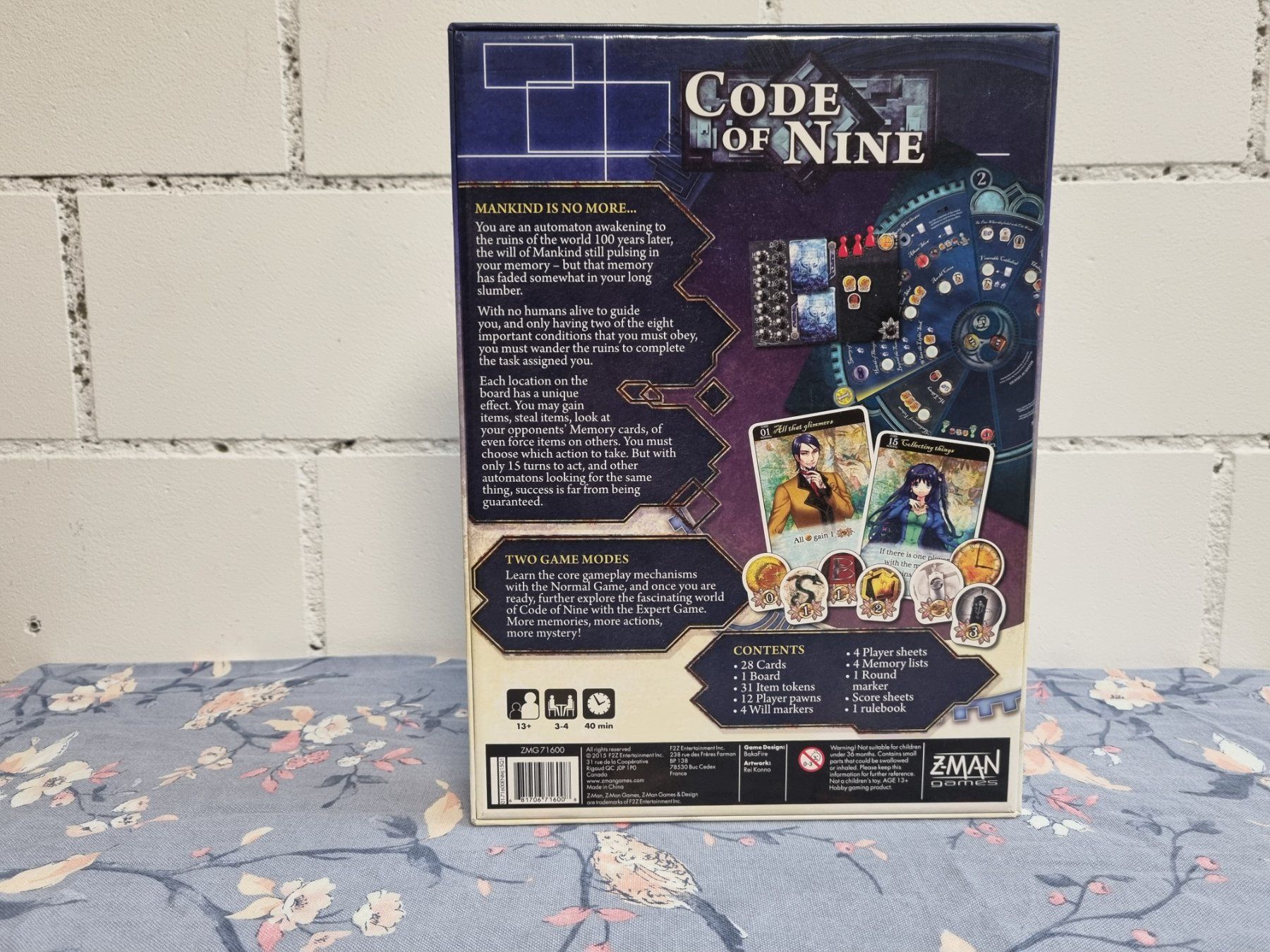 Giochi: Code of Nine Boardgame – Usato da Sennhof venduto da Eveyune 1