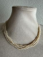 Vintage echte Perlen Kette