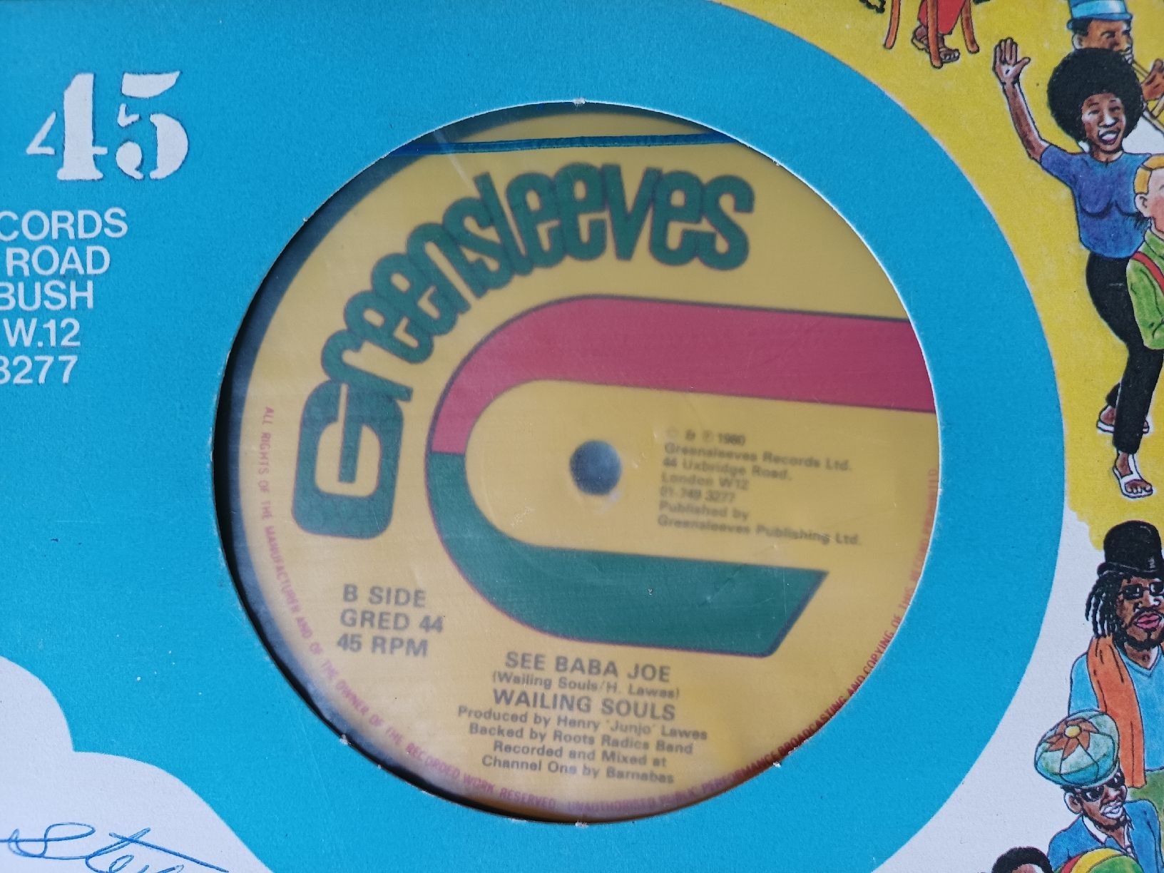 Dischi in vinile: Michael Prophet "Help them please"/Wailing Souls Maxi45t – Usato da Begnins venduto da Drastic-Sound 1