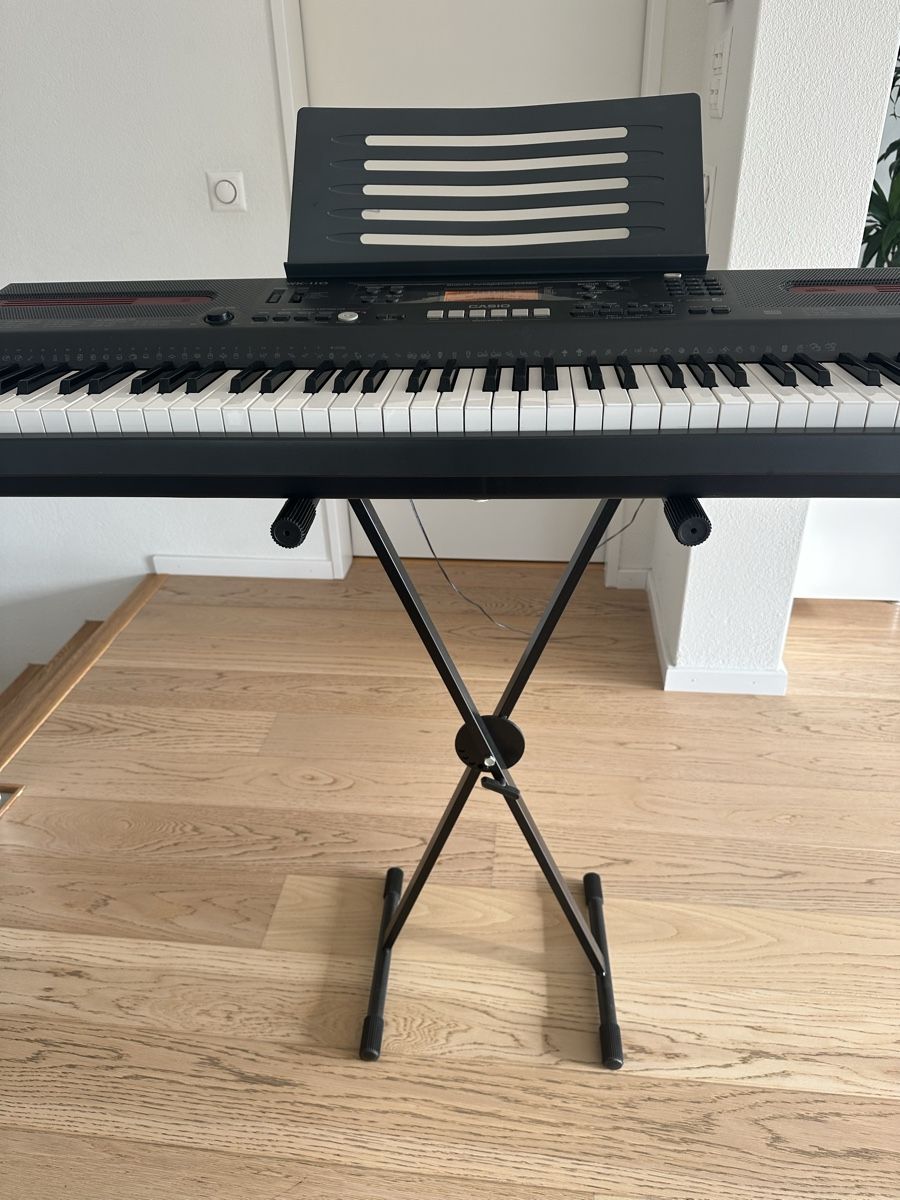 Casio WK-110 Keyboard - Perfekt für Einsteiger! Top Zustand (Gebraucht ...