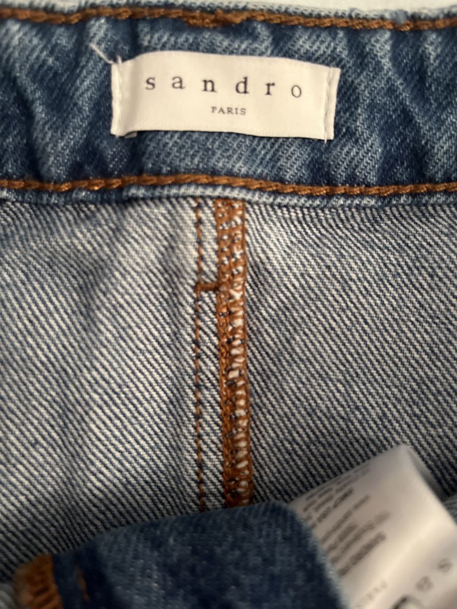 Sandro Pantaloni: 🌸 Sandro Paris Jeans Mini-Rock – Usato da Rüschlikon venduto da ant_5v7g 2