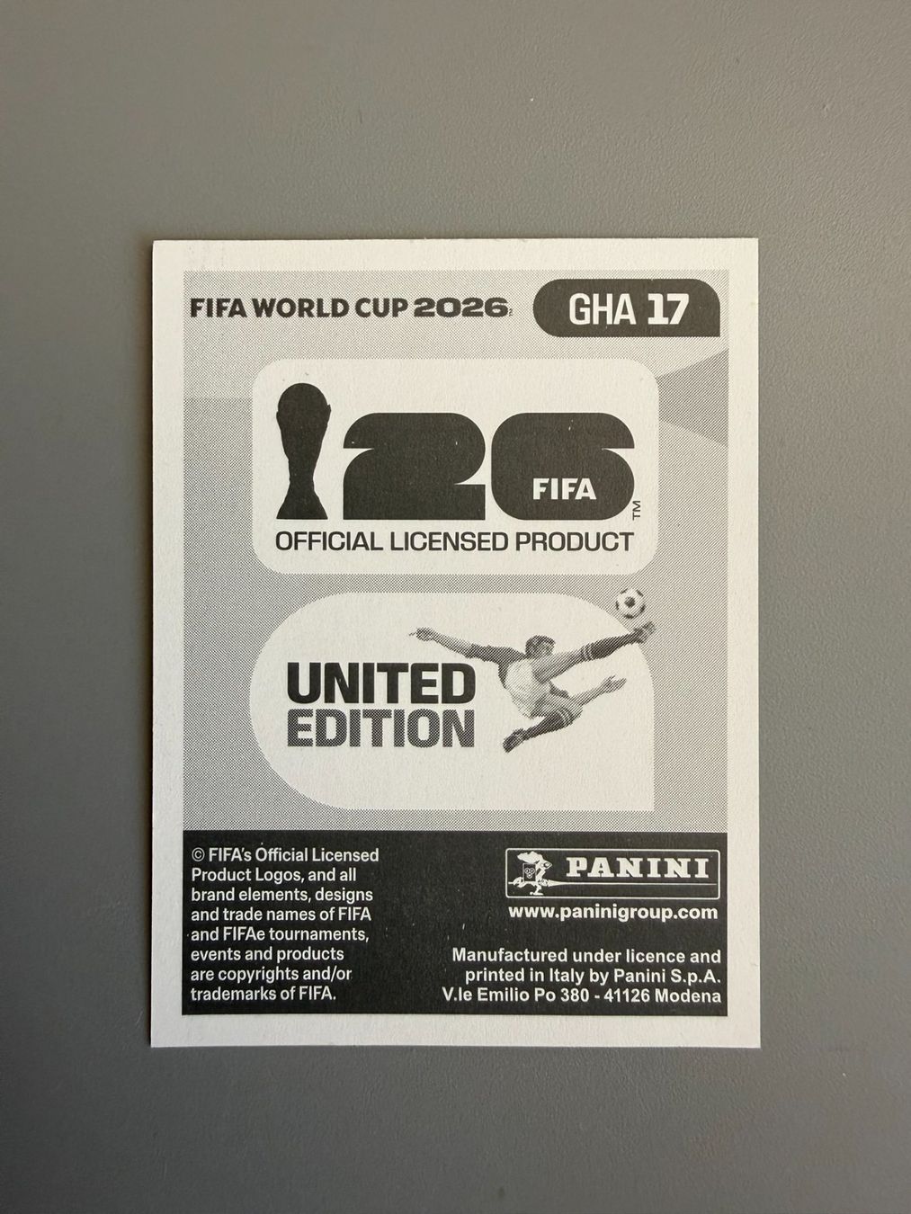 Panini Sammelbilder & Trading cards: Panini Andre Ayew GHA17 – Gebraucht aus Liebefeld von Ronaldo-1996 1