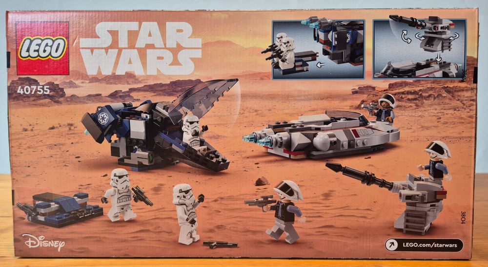 Vs Rebel Scout Speeder Lego Imperial Dropship 2018 Alternate Build