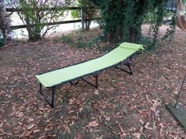 Chaise Longue vert 2 Position//Grün 2 Positione Liegenstühle