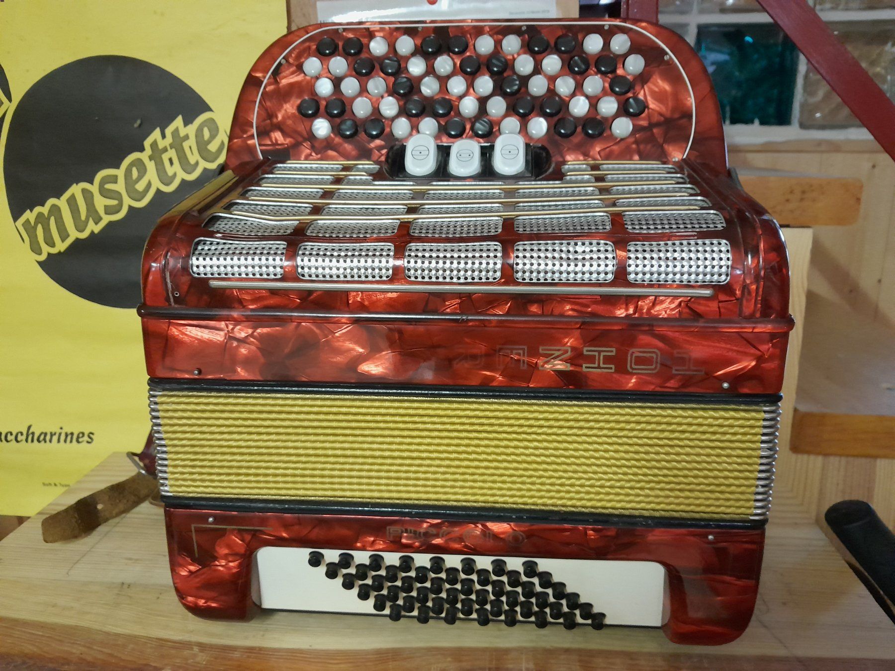 Hohner Musikinstrumente: accordéon Hohner piccolo – Gebraucht aus Grandson von Tutu44