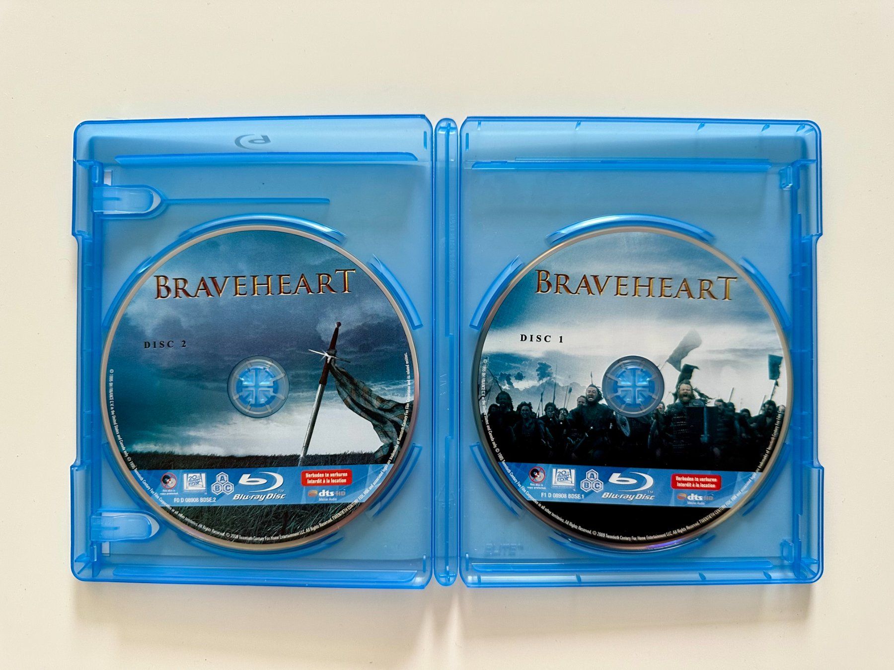 Tutti i DVDs: Braveheart Blu-ray – Nuovo (secondo la descrizione) da Couvet venduto da Aura_aura 1