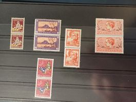 Pro Juventute Blocks 1920er/1930er