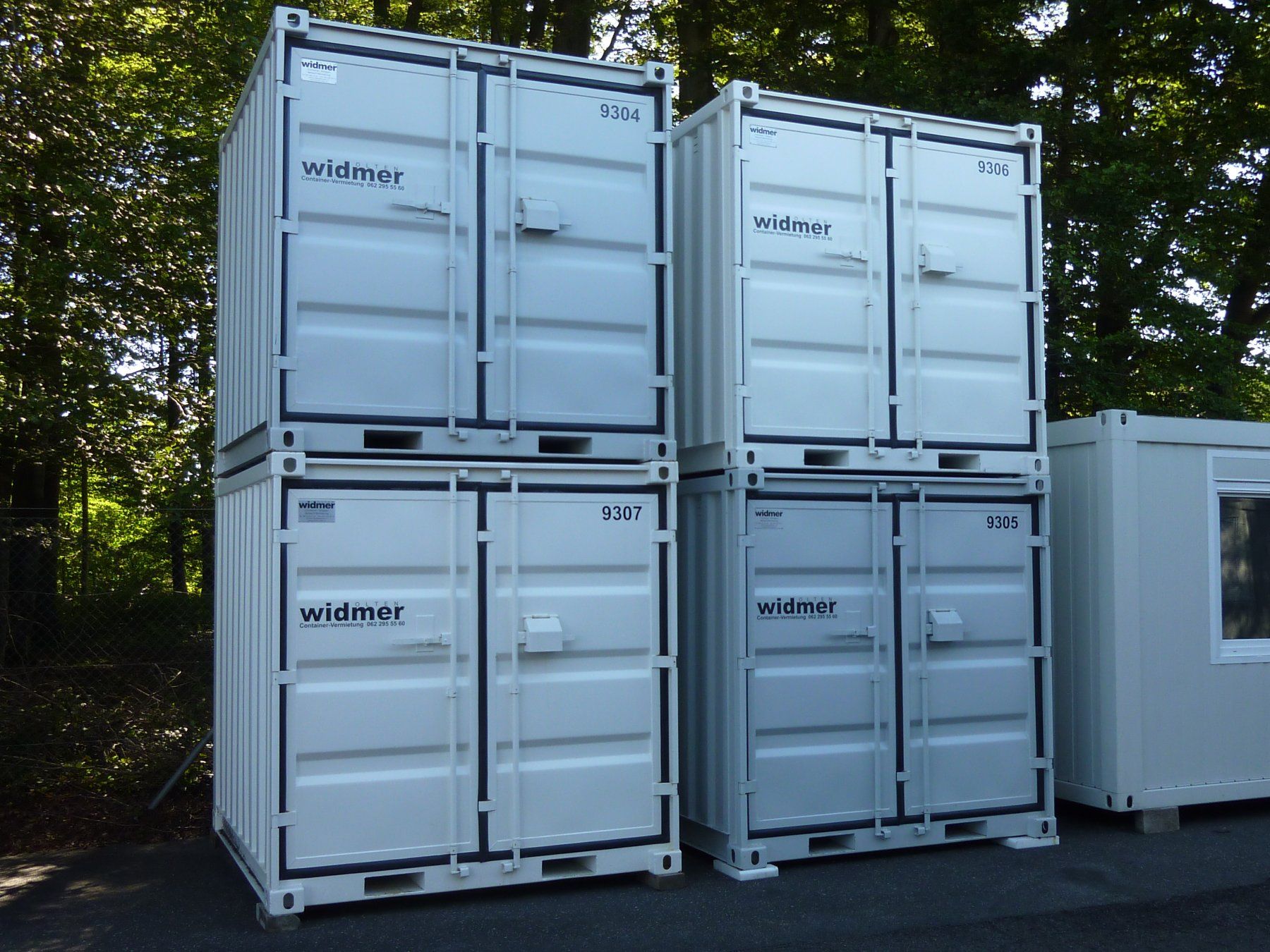 Baucontainer: Lager-Container 8 Fuss – Gebraucht aus Kappel SO von Mawiagmarkuswidmer