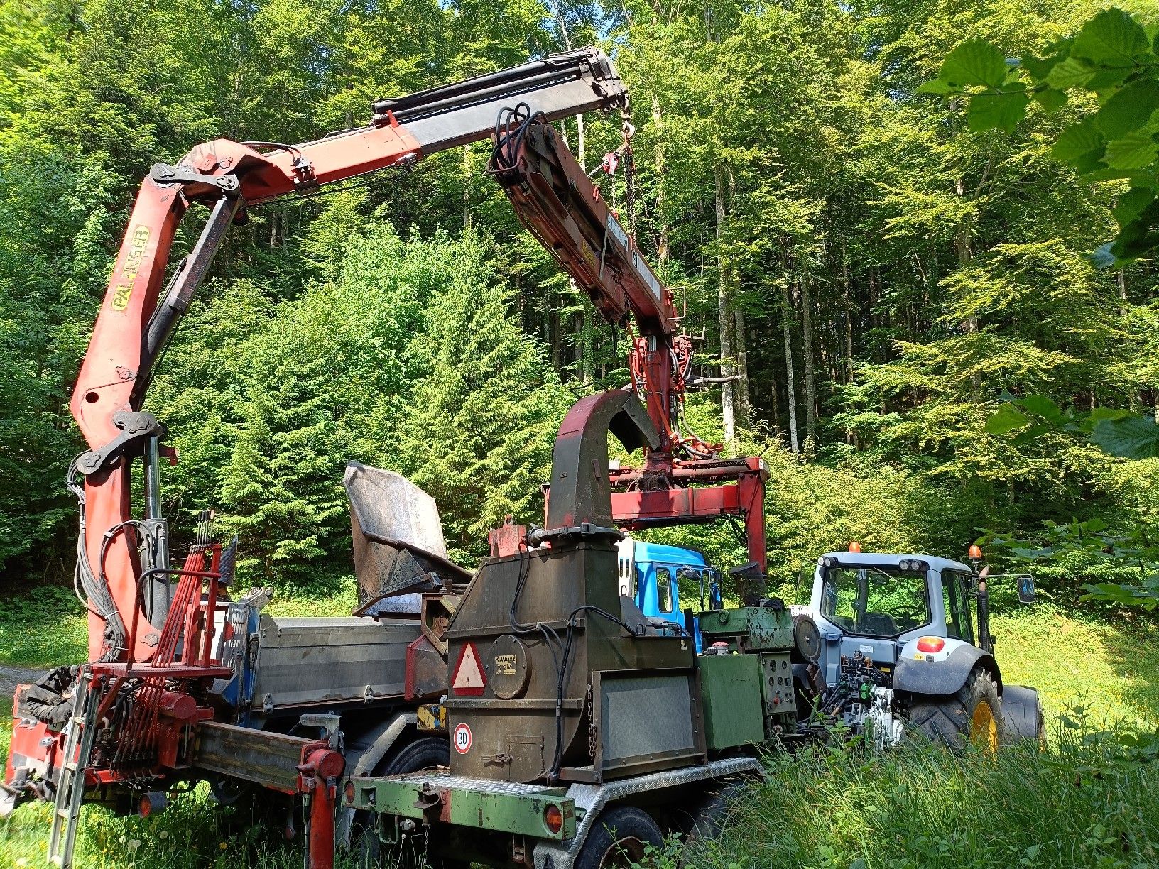 Jonsered Kräne: Holzkran Jonsered 1000 – Gebraucht aus Sachseln von fredyodermatt 1
