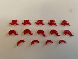 LEGO - DIVERSE - ROTTE - RITTR - FEDERN