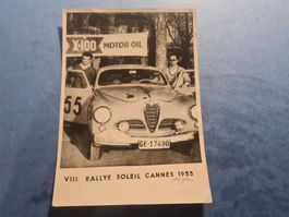 ALFA ROMEO 1900 RALLYE SOLEIL CANNES 1955 FOTO