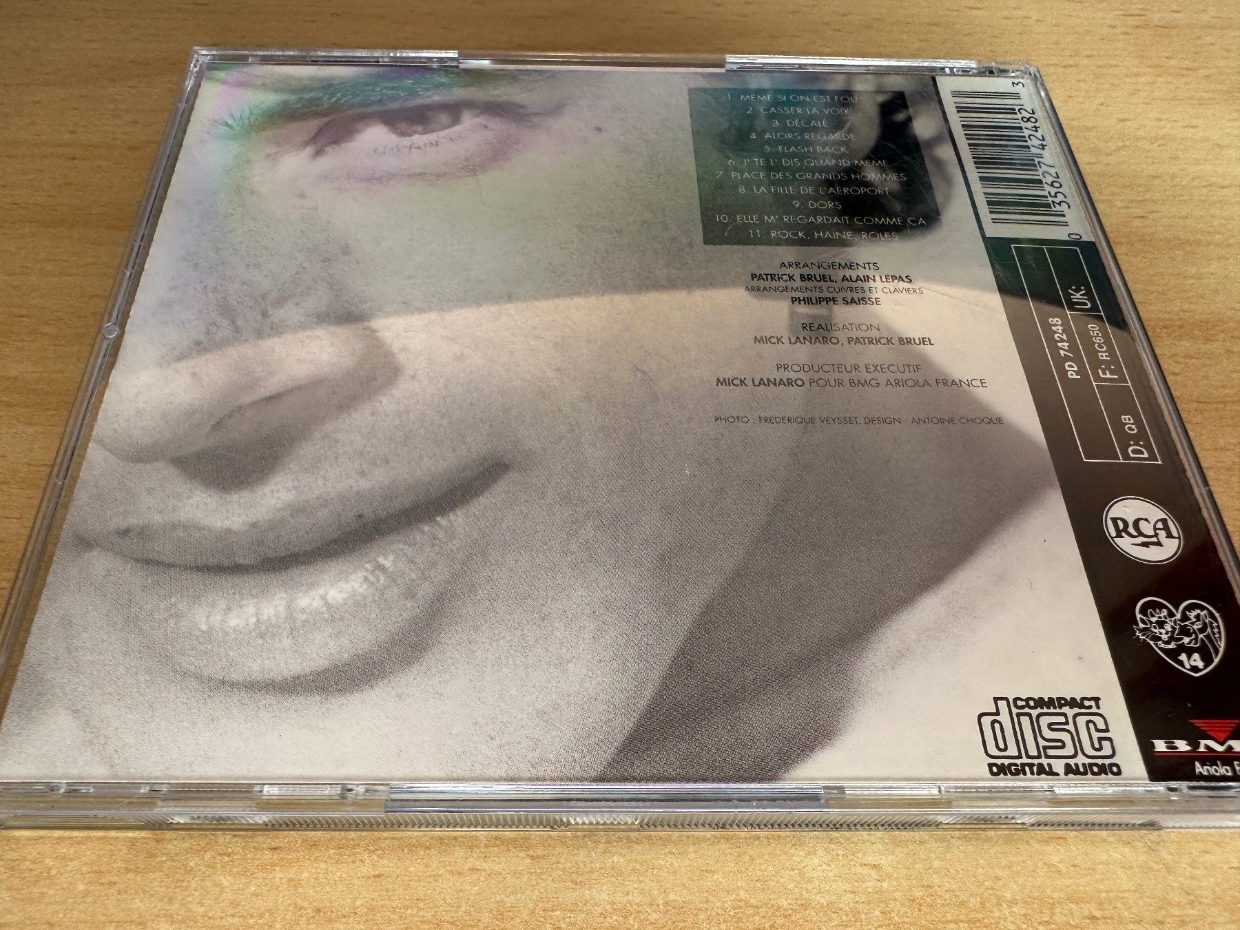 CDs: Patrick Bruel – Alors Regarde – Gebraucht aus Rikon im Tösstal von Alpenmutz 1
