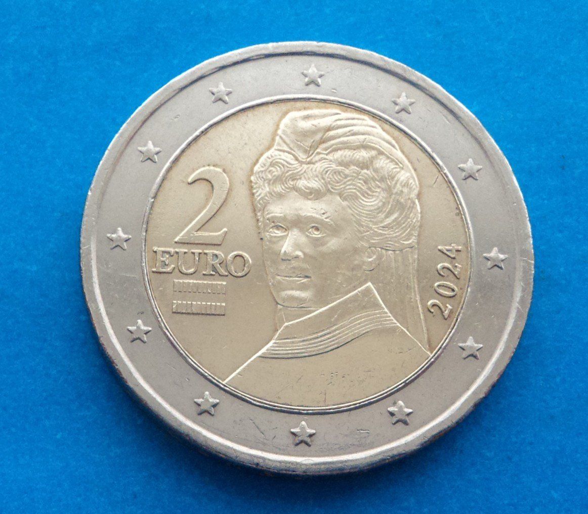 Alle Münzen: Österreich: 2 Euro 2024, SS. – Gebraucht aus Basel von maripas17