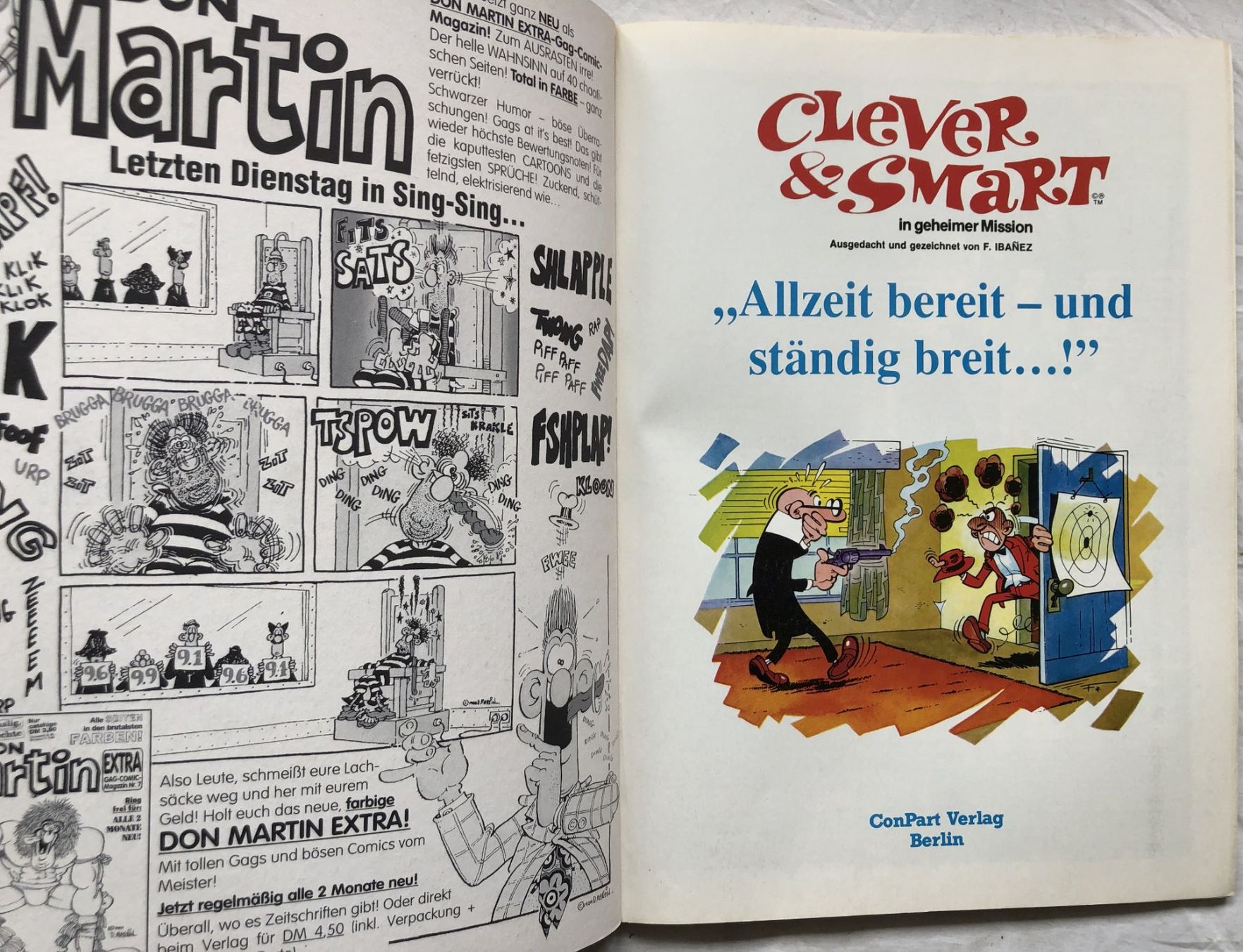 Fumetti: CLEVER & SMART - Nr.110 - 1.Auflage – Usato da Schaffhausen venduto da durruti 1