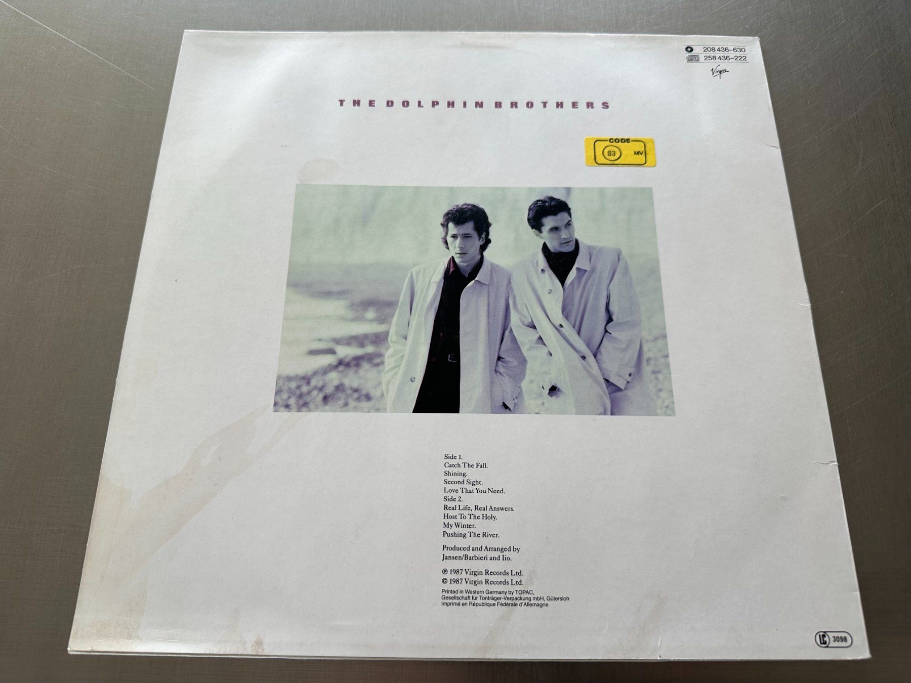 Dischi in vinile: THE DOLPHIN BROTHERS LP CATCH THE FALL – Usato da Sion venduto da jaipur1401 1