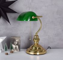 Bankerlampe Tischlampe Büro Lampe Tischleuchte Leselampe NEU