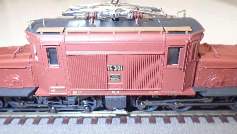 Märklin H0 - SBB braune De 6/6 15301 Digital - Art. 37511 (Gebraucht ...