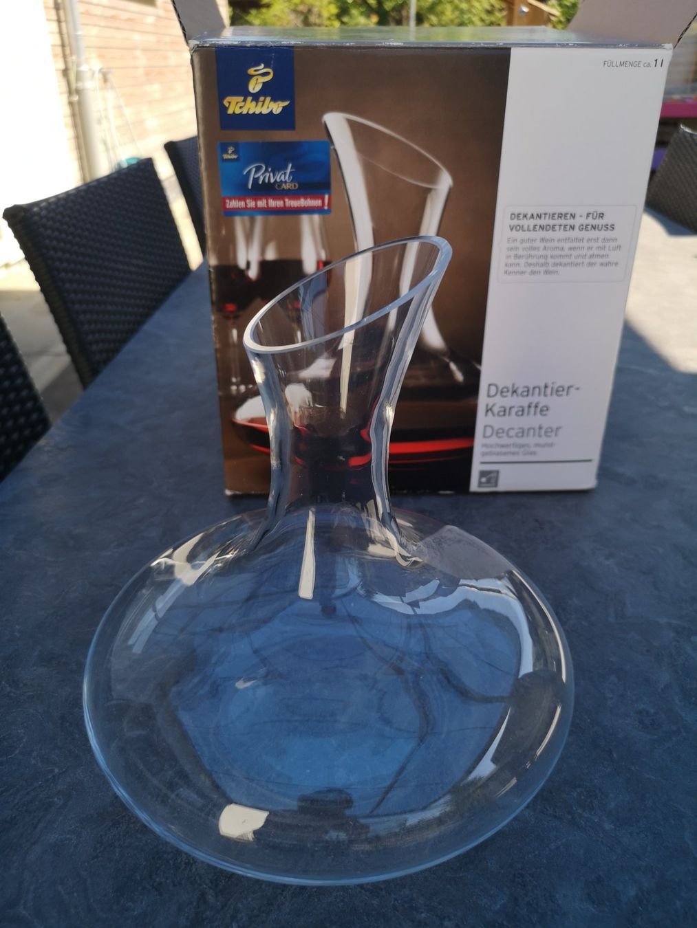 Caraffe: Decanter Karaffe – Nuovo (secondo la descrizione) da Gansingen venduto da Lazaro01