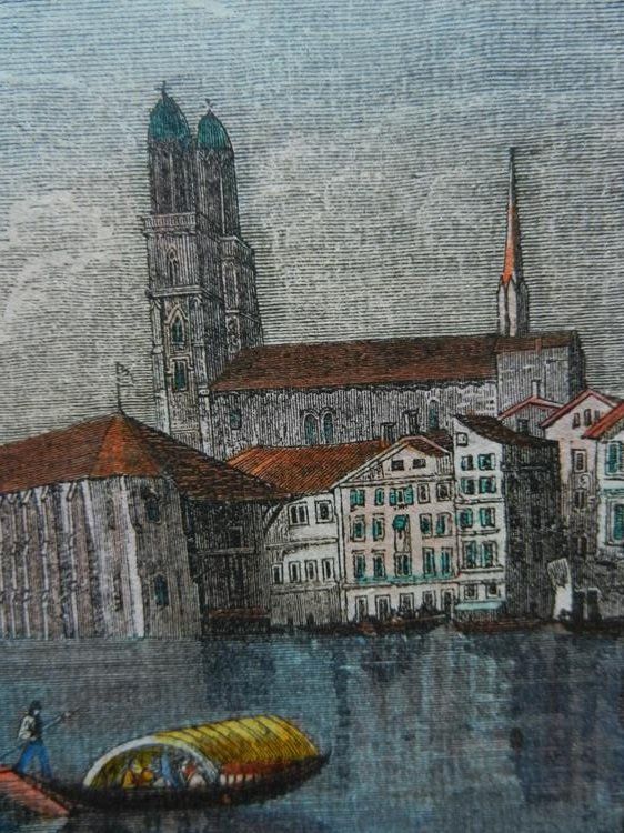 Stiche: Zürich koloriert – Gebraucht aus Risch von Rischli15 6